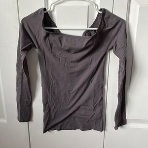 Free People Intimately Purple 3/4 Sleeve Shirt XS/S